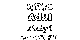 Coloriage Adyl