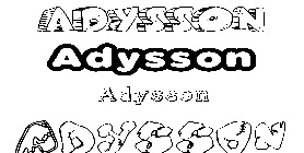 Coloriage Adysson