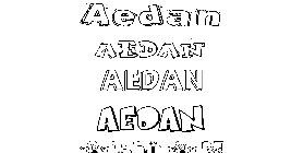 Coloriage Aedan