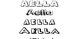 Coloriage Aella