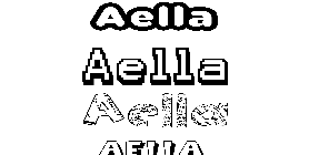 Coloriage Aella