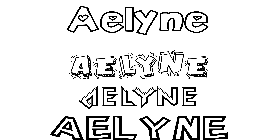 Coloriage Aelyne