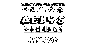 Coloriage Aelys