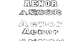 Coloriage Aenor