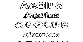 Coloriage Aeolus