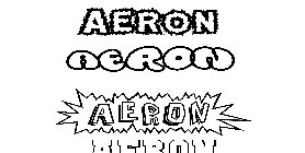 Coloriage Aeron