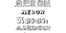 Coloriage Aeron