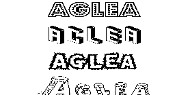 Coloriage Aglea