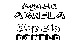 Coloriage Agnela