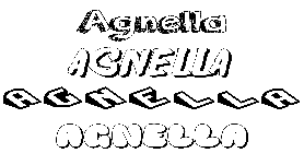 Coloriage Agnella