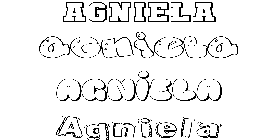 Coloriage Agniela