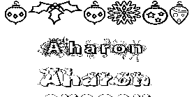 Coloriage Aharon