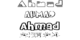 Coloriage Ahmad