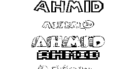 Coloriage Ahmid