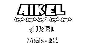 Coloriage Aikel