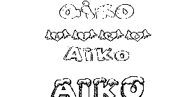 Coloriage Aiko