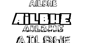 Coloriage Ailbhe