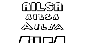 Coloriage Ailsa