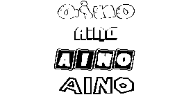 Coloriage Aino