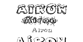 Coloriage Airon