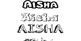 Coloriage Aïsha