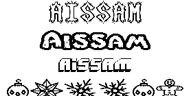 Coloriage Aissam