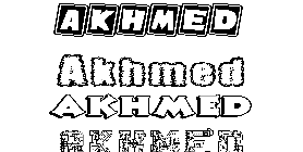 Coloriage Akhmed