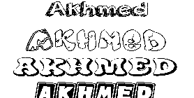 Coloriage Akhmed