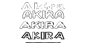 Coloriage Akira