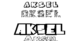 Coloriage Aksel