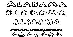 Coloriage Alabama