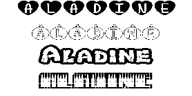 Coloriage Aladine