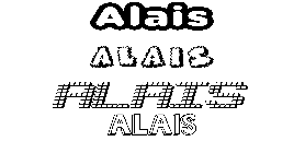 Coloriage Alais