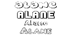 Coloriage Alane