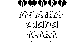 Coloriage Alara