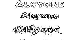 Coloriage Alcyone