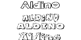 Coloriage Aldino