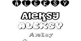 Coloriage Aleksy