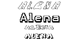 Coloriage Alena