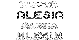 Coloriage Alesia