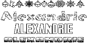 Coloriage Alexandrie