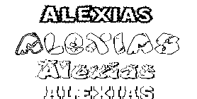 Coloriage Alexias