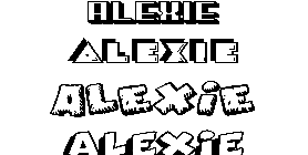 Coloriage Alexie