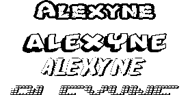 Coloriage Alexyne