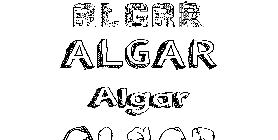 Coloriage Algar