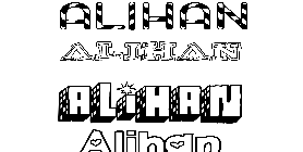 Coloriage Alihan