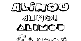 Coloriage Alimou