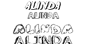 Coloriage Alinda