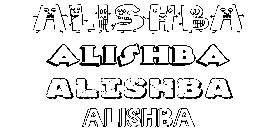 Coloriage Alishba