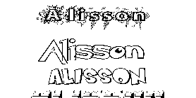 Coloriage Alisson